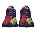 thumbnail image 5 of Kentucky Stte Cardinal and Goldenrod Flower Shoes Sneakers Black Size 8.5, 5 of 7