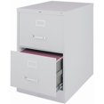 thumbnail image 1 of Pemberly Row 25-in Deep 2 Drawer Metal Vertical File Cabinet Light Gray, 1 of 7