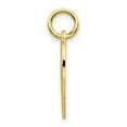 thumbnail image 2 of Solid 10k Yellow Gold Sweet 16 Charm Pendant - 20mm x 14mm, 2 of 4