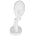thumbnail image 2 of Face Art Statue, Hand-Made Resin Hand-Made, Character  Statue, Resin Friends For Lovers, 2 of 8