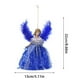 thumbnail image 3 of Adorno de ángel para árbol de Navidad con alas, muñeco de ángel hecho a mano, regalos de Navidad para interiores, adornos para árboles de Navidad, suministros para festivales, 3 of 5
