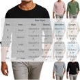 thumbnail image 7 of zbxnLI Long Sleeve T Shirts for Men Comfy Workout Athletic Tee Tops with Pockets Comfort Breathable Soft Tshirt, 7 of 7