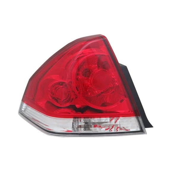 Left Hand Driver Side Replacement Tail Light for 2006-2013 Chevy Impala