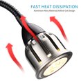 thumbnail image 4 of Aquarium Spotlight Aquarium Clip Light Aquarium Spotlight Aquarium Spotlight (Button Base Model 5W Warm Yellow), 4 of 5