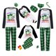 thumbnail image 1 of Pijamas familiares navideños a juego, conjuntos de pijamas verdes, My Gnomies, en julio, 1 of 3