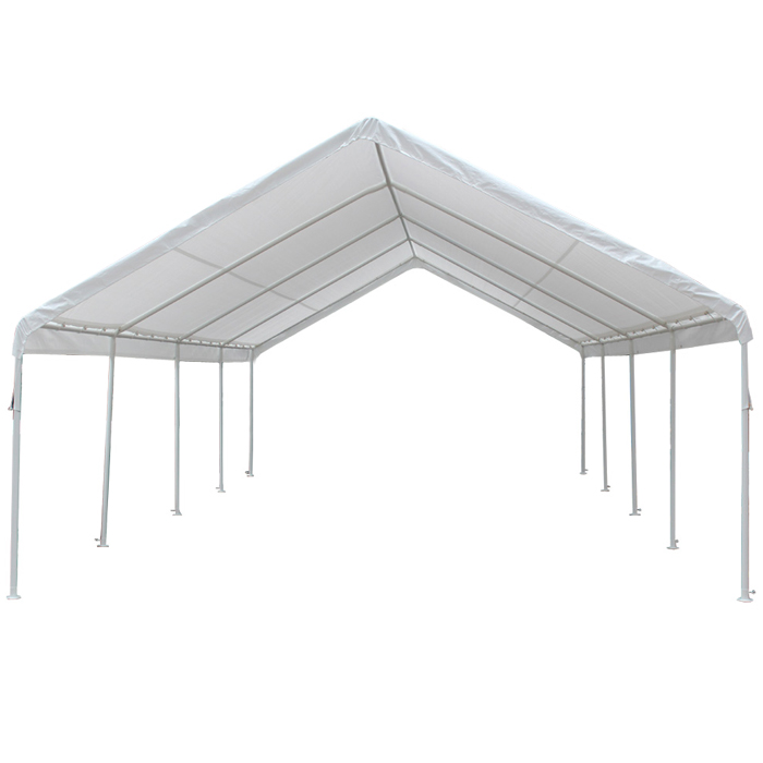 King Canopy Hercules 18 X27 Carport Canopy With White Cover
