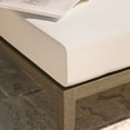 thumbnail image 4 of Northlake Outdoor Patio Teak Ottoman in Weathered Gray White, 4 of 9