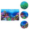 thumbnail image 3 of EeaseCA Fish Tank Background Underwater Poster Aquarium Background Landscape Backdrop, 3 of 8