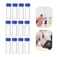 thumbnail image 1 of PENIKOKO 100Pcs Clear Glass Bottles with Caps Small Vials for Storage with Stable Bottom Design, 1 of 6