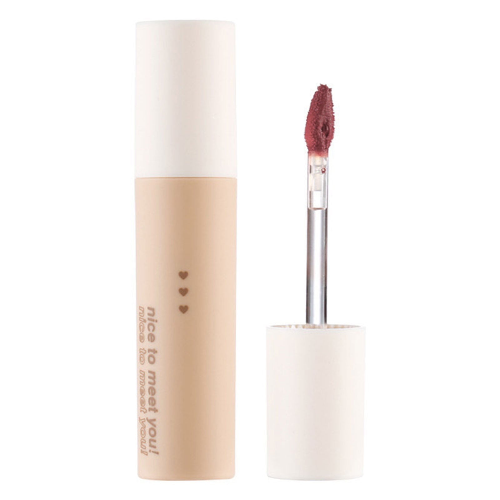 keusn air cheese lip mud silky lip glaze lipstick does not fade non