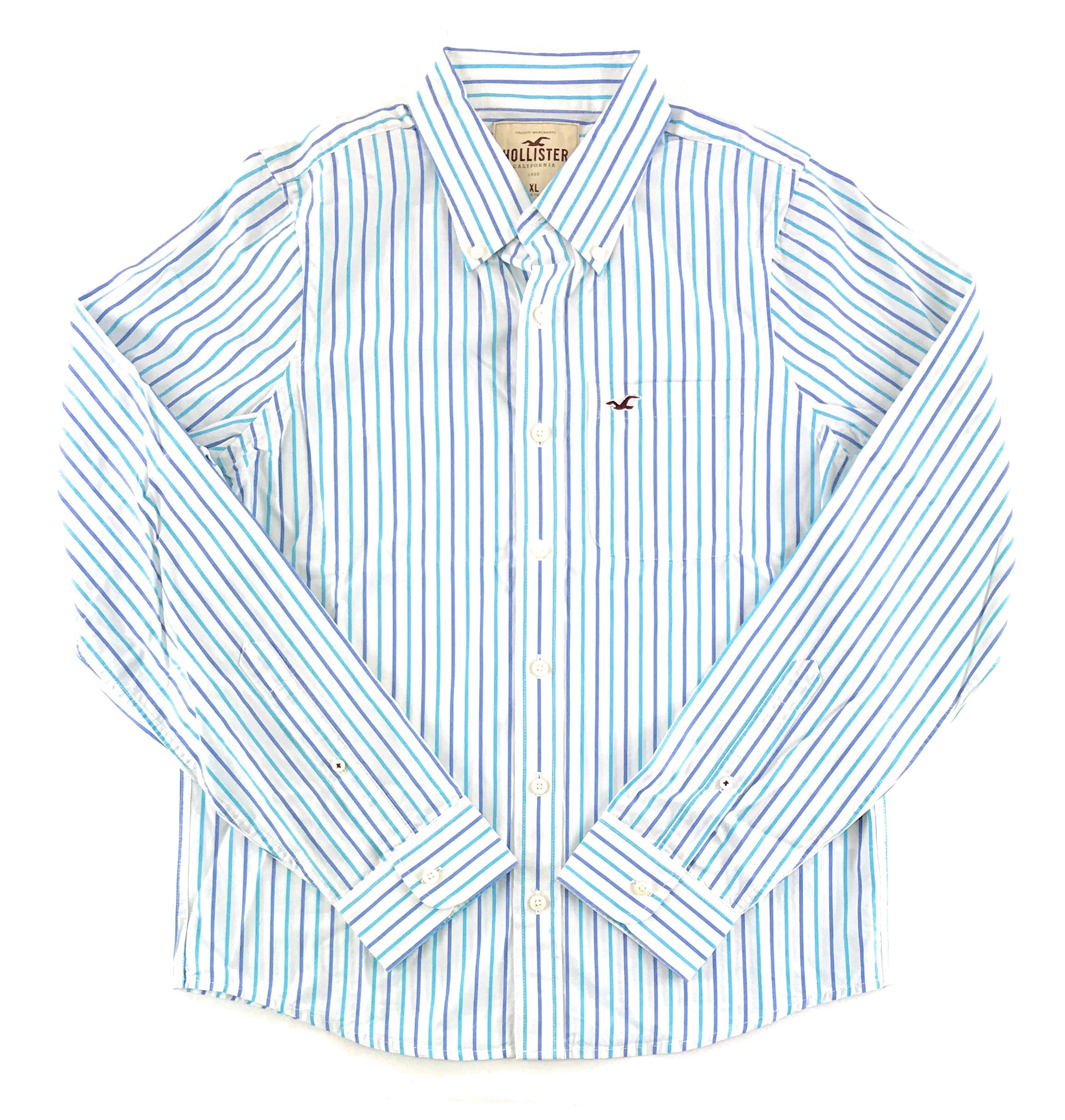 Hollister Mens Long Sleeve Shirt 