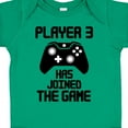 thumbnail image 4 of Inktastic Player 3 Has Joined the Game Boys or Girls Baby Bodysuit, 4 of 5