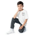 thumbnail image 2 of Wonder Nation Boys Short Sleeve Elevated Graphic T-Shirt, Sizes 4-18 & Husky, 2 of 7
