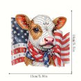 thumbnail image 3 of Adorno Con Dibujo Diamantes Pintura Acrílico Animal, 3 of 9