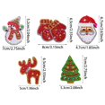 thumbnail image 2 of Double Handmade Rhinestone Painting Hanging Ornament Holiday Craft, 2 of 6