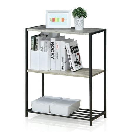 Furinno Modern 3-Tier Storage Shelves, Multiple Colors