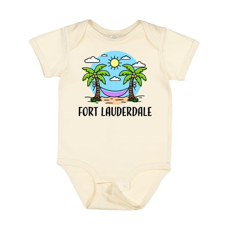 

Inktastic Summer Vacation in Fort Lauderdale Boys or Girls Baby Bodysuit