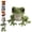 Frog, variant on PLPPYFS Tiny 3D Beaded Animal DIY Kit, Cute Animal Beading Craft Set, DIY Bead Embroidery Kit, 3D Animal Themed Beadwork Kit for Beginners & Craft Enthusiasts (Raccoon)