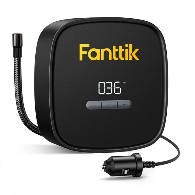 Inflador de neumáticos Fanttik X9 SE, compresor de aire portátil de 12 V