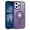 Dark Purple, variant on Kryonix Magnetic for iPhone 15 Plus Case (Compatible with MagSafe) (Military Grade Drop Protection) Translucent Matte Shockproof Phone Cover, Purple/Blue/Pink/Black
