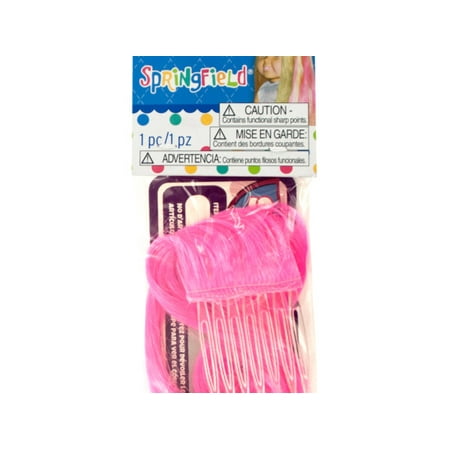 Springfield Hot Pink Doll Hair Extension, Pack of 24