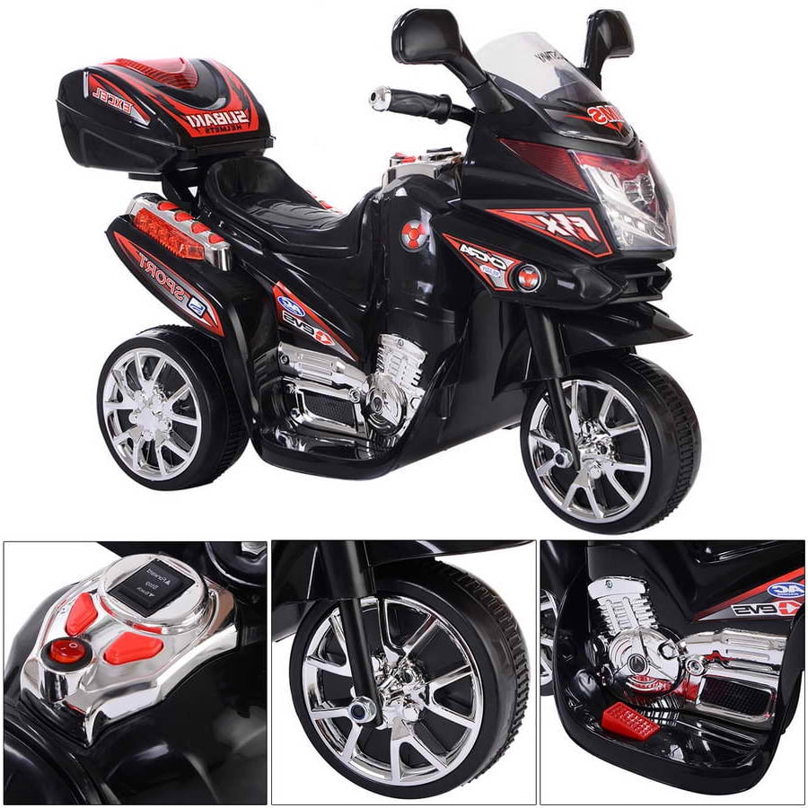Topbuy 6V Electric Toy Motorcycle Kids Ride On Car Battery Powered 3