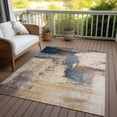 thumbnail image 6 of Addison Rugs Chantille Indoor/Outdoor Transitional Modern Gold Washable Rectangle Rug, 2'6" x 3'10", 6 of 6