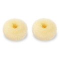 thumbnail image 1 of TwistyTieLB Hair Donut Bun Maker 2PCS Grande 3.5 pulgadas Moño Shaper para cabello grueso y largo Beige, 1 of 5
