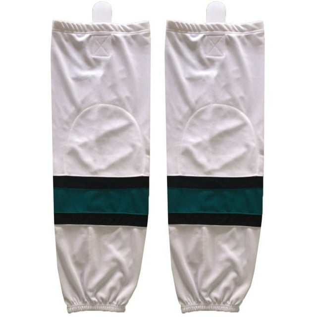 Unisex White Series Team Color Ice Hockey Socks For Youth To Adult