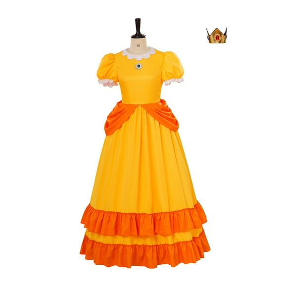 Princess Daisy Dress for Conventions & Stage Performance