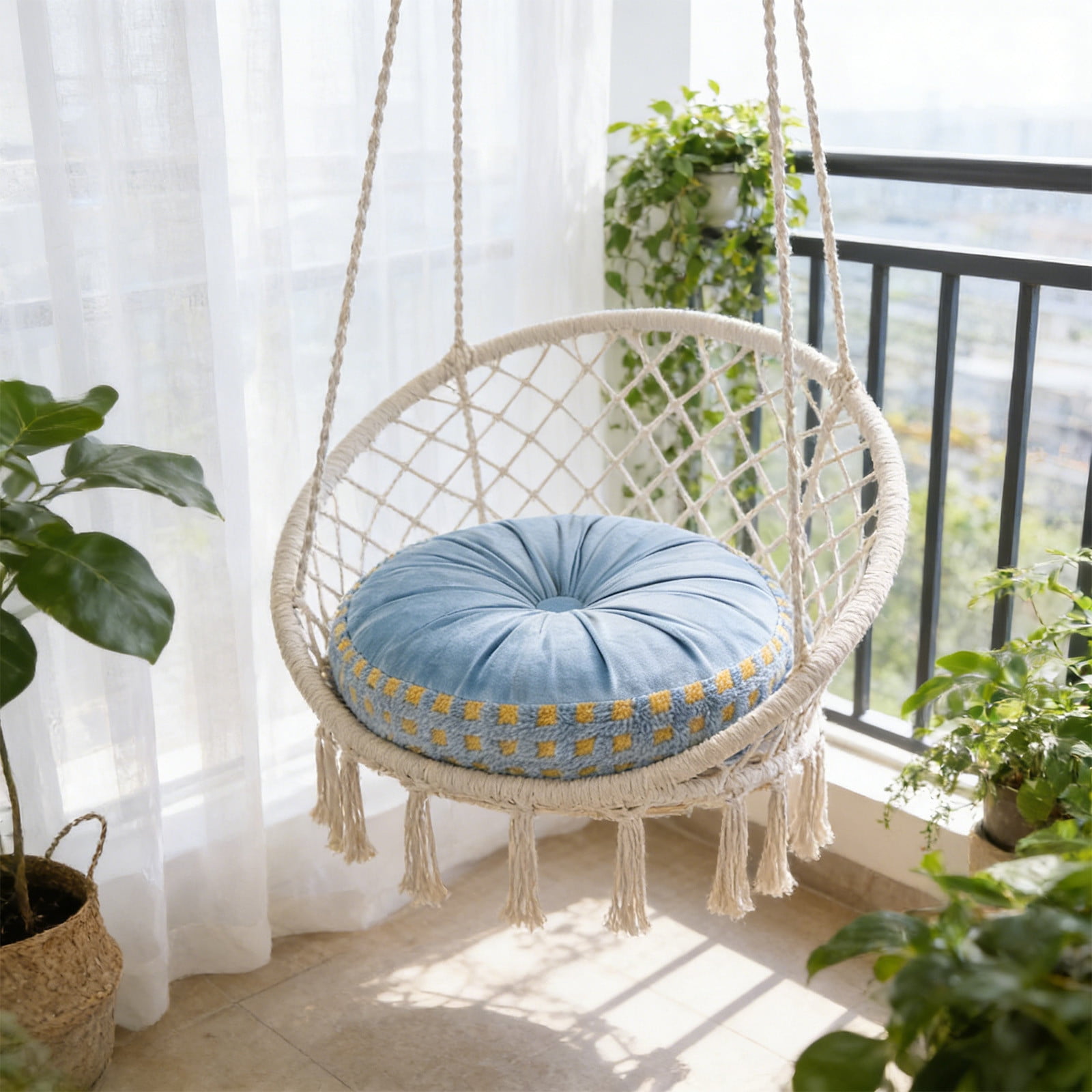 Decorative Round Throw Pillows 18in Velvet Pleated Throw Pillow Vintage Pumpkin Floor Boho Accent Chair Cushion Gift for Couch Sofa Chair Bed Home Decoration
