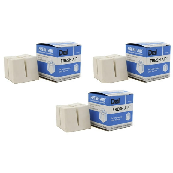 Dial Mfg 5255 Fresh Air Evaporative Swamp Cooler Water Odor Neutralizer - Quantity of 3