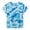 Blue, variant on Trolimons Girls Camouflage Shirt Crewneck Tops Clothes Short Sleeve Tee For Kids Size 3-14T