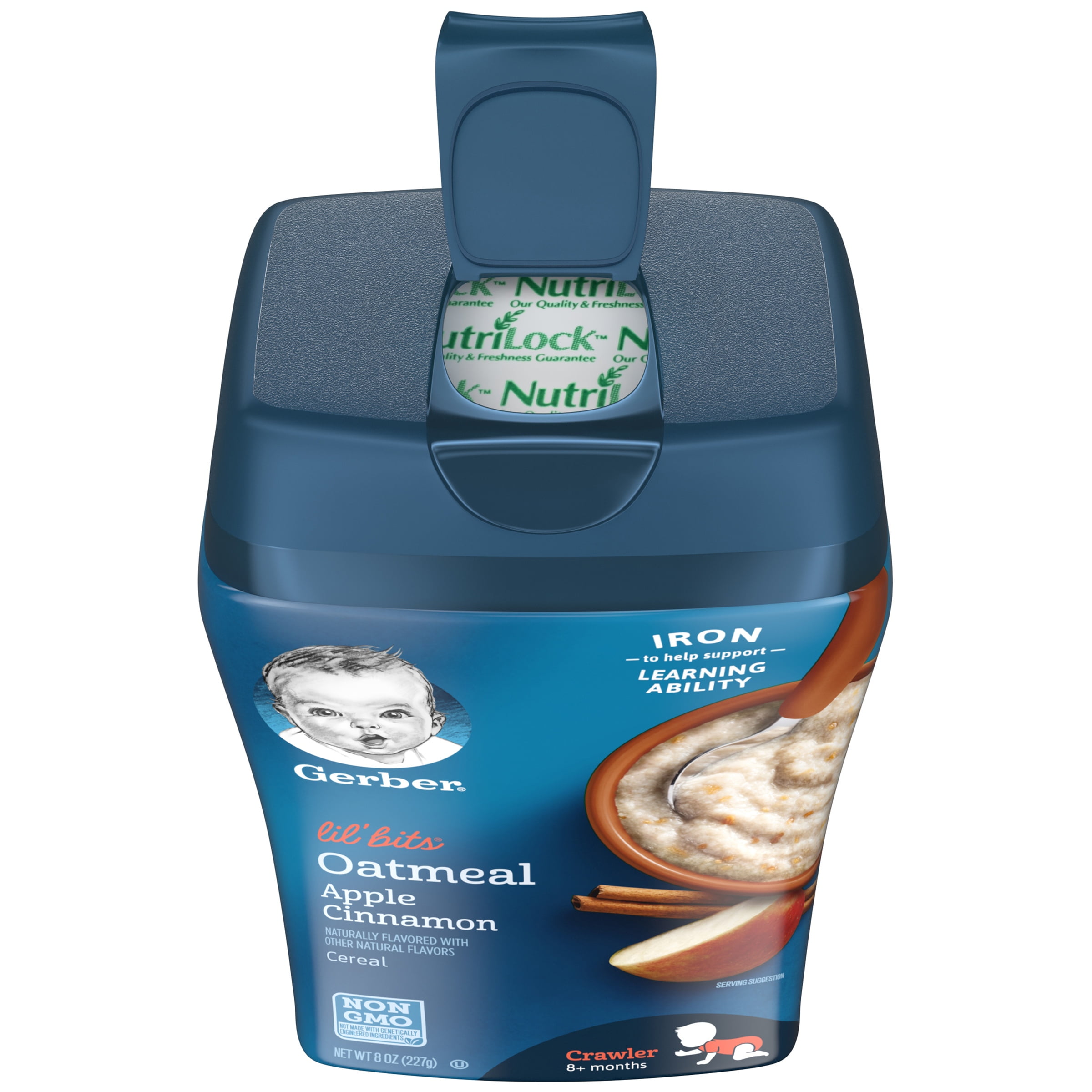 gerber oatmeal apple cinnamon