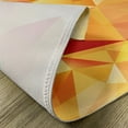 thumbnail image 4 of Ambesonne Abstract Place Mats Set of 4, Orange Triangles Art, Standard Size, Orange and Yellow, 4 of 5