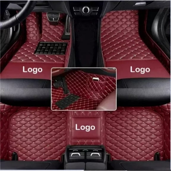 For Jaguar All Models Car Floor Mats Custom Waterproof Leather Car Carpet