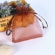 thumbnail image 5 of Dinheiro 100 bolsas de organza transparente de 3,93 x 4,72 pulgadas (10 x 12 cm), bolsas de regalo de boda con cordón, bolsas de regalo de joyería para fiesta, joyería, 5 of 5