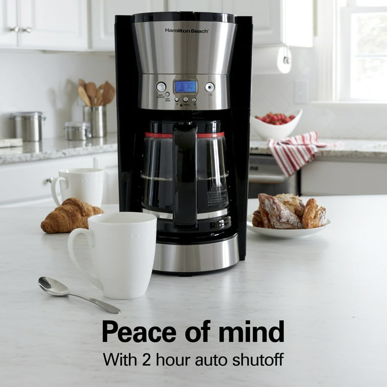 Hamilton Beach 46895 Programmable Coffee Maker with Adjustable