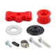 thumbnail image 2 of Perilla de cambio de marchas Irfora Kit de bujes de conexión de cambio rojo con pasador, reemplazo de perno de clip en C para Acura Integra Honda Civic/Crx con intercambio de la serie B Irfora Perilla de cambio de marchas, 2 of 7