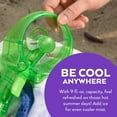 thumbnail image 6 of O2COOL 3.5 inch Battery Powered Misting Fan for Personal Cooling - Green, 6 of 7