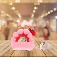 thumbnail image 4 of YSNOOWE 1Ud Pet Bed Rosa De Compacto Y Liviano Para Hamster Y Mascotas, 4 of 6