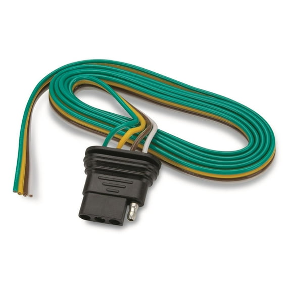 Towsmart 4-Way Flat Trailer Connector - 60 in, Multicolor