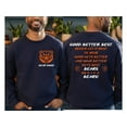 thumbnail image 2 of Chicago Football Good Better Best Hoodie, Bear Down Sweatshirt , Chicago Fan Gifts, Chicago Sport Shirt, 2 of 5