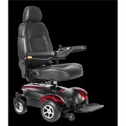 Merits Health Products P322A4ARMUB Vision CF Power Wheelchair, Red