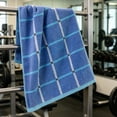 thumbnail image 3 of Huzdenx Geometric Square Cotton Hand Towel, Soft Highly Absorbent Reusable Household Towel, Durable Daily Towel for Bathroom Kitchen, Multiple Colors Available, 3 of 4