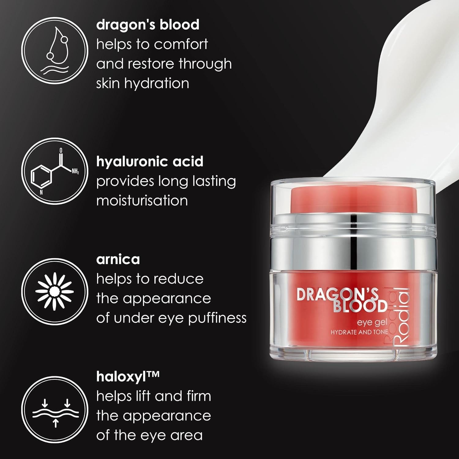 Rodial Dragons Blood Eye Gel Serum, 15ml