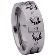 thumbnail image 3 of Fox Spirit Animal Tungsten Carbide Ring, 3 of 9