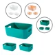thumbnail image 1 of Canasta Caja Organizador Cesto Almacenamiento Multiusos 3pzs, 1 of 7
