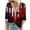 Wine, variant on Womens 3/4 Length Sleeve Tops Eyelet Lace Vneck Tunic Fashion American Flag Blouse 4Th of July Elegant Shirts