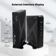 Mini Gaming Pc, I7-13700H 64GB DDR4 1TB M.2 NNMe SSD Windows 11 Pro Mini PC Gaming with Graphic Card RTX3050 6G